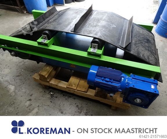 Bakker Magnetics Permanente Magnetische Transportband  Bakker Magnetics Permanent Magnetic Conveyor Belt