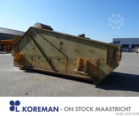 Zeefmachine KRUPP 21/55-2  Screening machine KRUPP 21/55-2