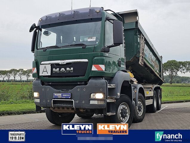 Skraldevogn MAN 35.400 TGS Schmitz Mulde 8x6