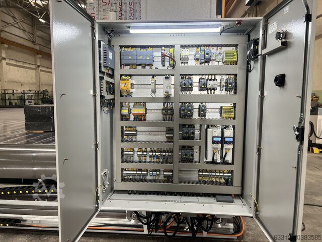 Prensa enderezadora hidráulica de pórtico Hidrobrasil 200 T Richtpresse Portalbauweise