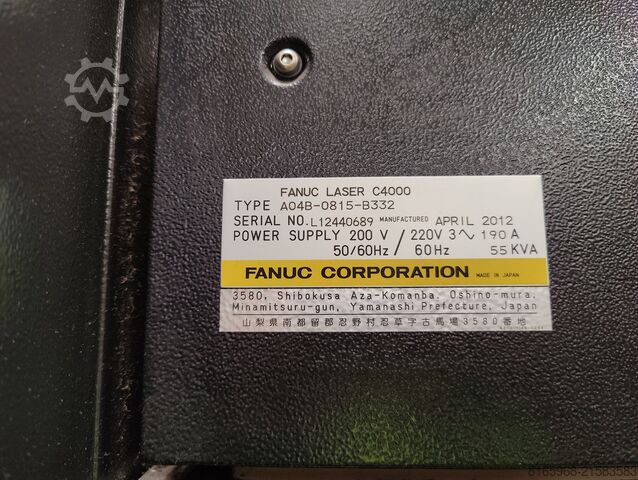 Laserskæremaskine Amada FOMII 3015 NT