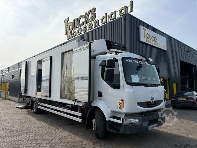 Refrigerated/freezer transport Renault Midlum 220 DXI + CARRIER 850 supra + EURO 5 + l...