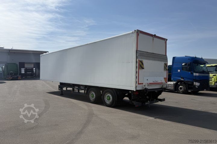 Box semitrailer  SGL 290 Koffer/HB / Swiss-Vehicle