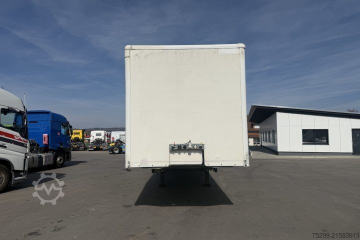 Box semitrailer  SGL 290 Koffer/HB / Swiss-Vehicle