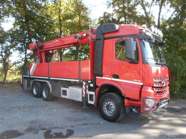 Gru montata su autocarro MERCEDES-BENZ 2648/6x4/HMK  4 L/ Montagekran