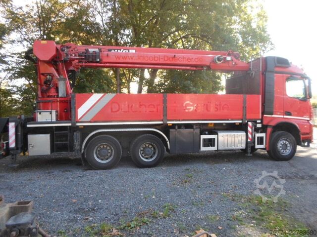 Gru montata su autocarro MERCEDES-BENZ 2648/6x4/HMK  4 L/ Montagekran