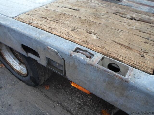 Rimorchio a pianale ribassato HIEBENTHAL TTM 30/ 3 Achsen/ VERZINKT !!