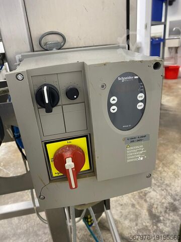 Deksel applicator Denestech Mobile lidding applicator with Denester