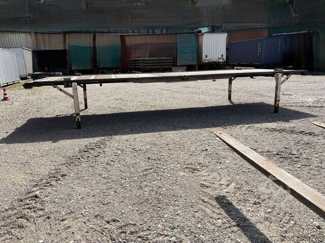 Wissellaadbak platform Wecon Verzinkte 7,82m Plattform niedrig 150 mm
