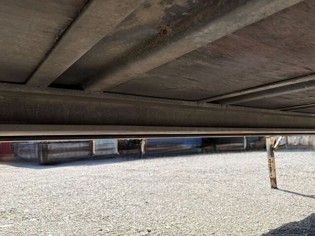 Wissellaadbak platform Wecon Verzinkte 7,82m Plattform niedrig 150 mm