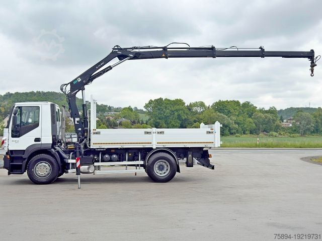 Teherautóra szerelt daru IVECO STRALIS 330 *HIAB 144 BS-3 HIDUO* TOPZUSTAND