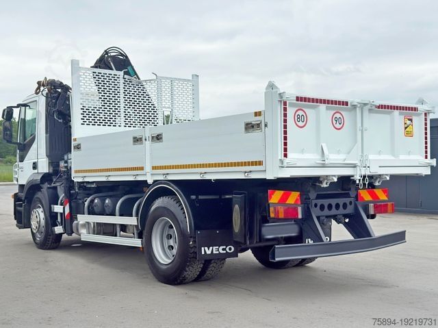 Teherautóra szerelt daru IVECO STRALIS 330 *HIAB 144 BS-3 HIDUO* TOPZUSTAND