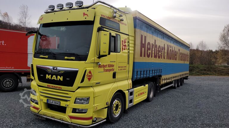 Standard SZM MAN 18.580 TGX 4x2 Retarder D 38 Standklima