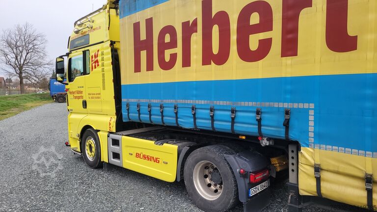 Standard SZM MAN 18.580 TGX 4x2 Retarder D 38 Standklima