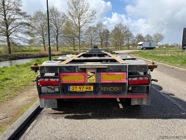 Container transport Renders 3AFCST08 Multichassis / Extendable / SAF Axles ...