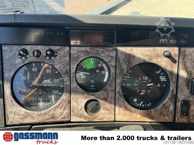 Ciężarówka z płaską platformą Mercedes-Benz SK 2435 L 6x2, V8