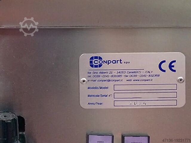 Filling line in PET and glass for still wine up to 6000 bph Eurostar/Conpart