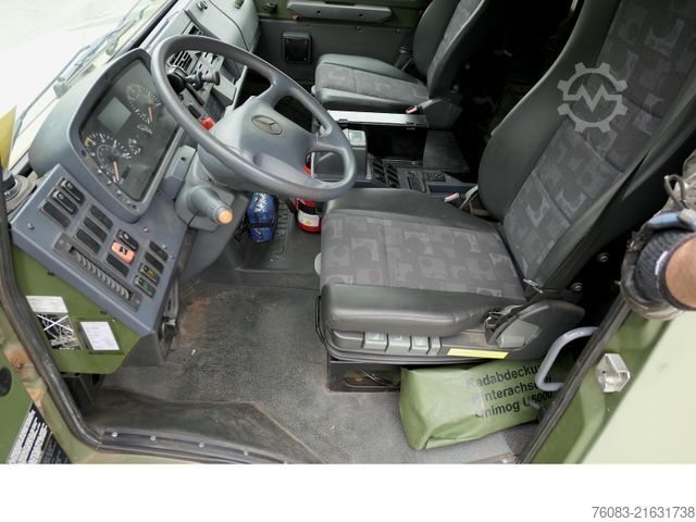 Flatbed truck UNIMOG U5000 BM437 Prit/Plane Militärausführung Euro5