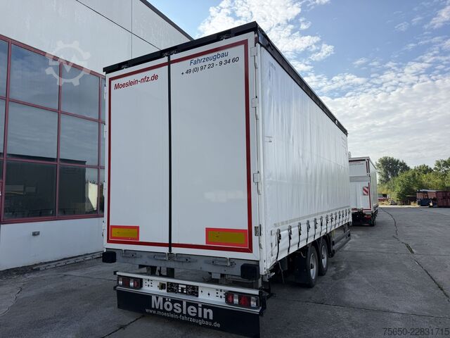 Otvorena prikolica sa ceradom Möslein TPW 105 D  Tandem- Planenanhänger
