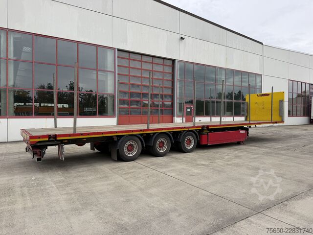 Remorque surbaissée  t3  3 Achs Satteltieflader Mega