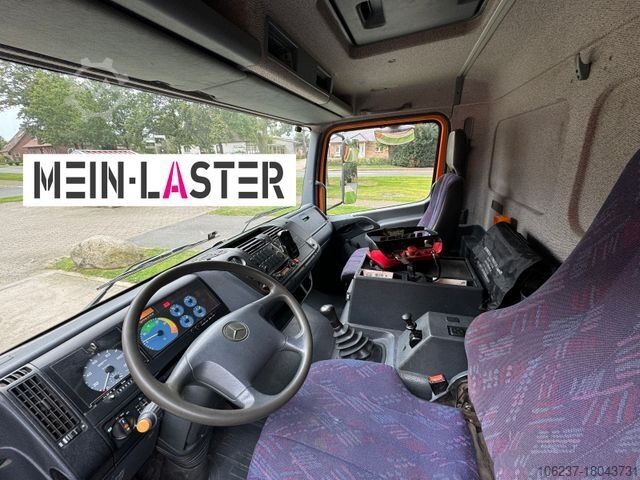 Pick-up bestelwagen MERCEDES-BENZ 815 Pritsche Palfinger PK 7000 13 m Funk + AHK