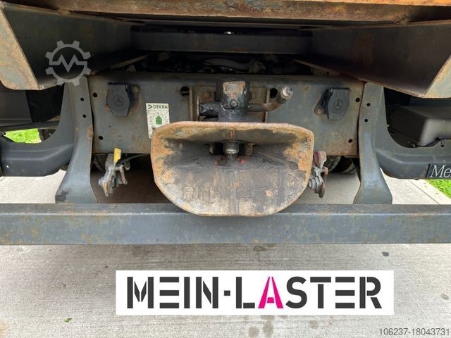 Pritschenwagen MERCEDES-BENZ 815 Pritsche Palfinger PK 7000 13 m Funk + AHK