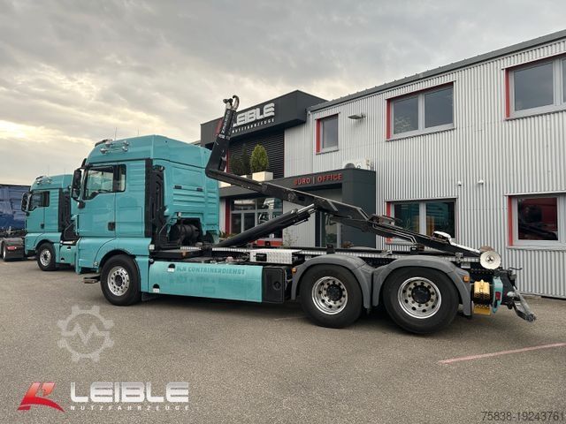 Haakarm vrachtwagen MAN TGX 28.500 6x2-2 BL*Gergen 21/65*Ladekranvorb.