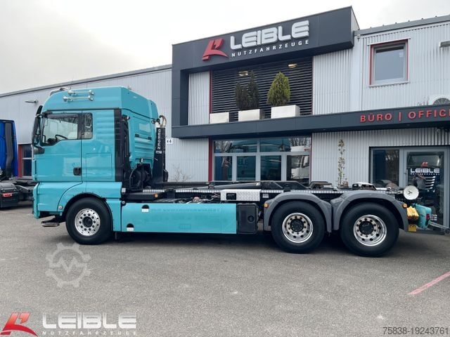 Haakarm vrachtwagen MAN TGX 28.500 6x2-2 BL*Gergen 21/65*Ladekranvorb.