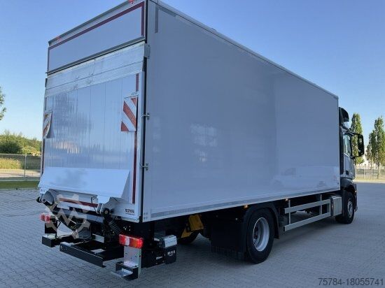 Vrachtwagen met bakwagen MERCEDES-BENZ ACTROS 1833L KOFFER LBW L-FHAUS M LIEGE, MIETKAUF MöGLICH