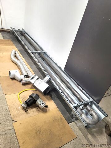 Halverwarming donkere radiatoren Solaronics TU.E 23 Gas-fired black radiant tube heater