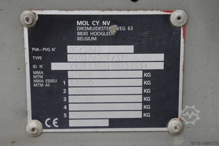 Blender MOL BETON MIXER/MALAXEUR/MISCHER 12M3+MOTOR/MOTEUR