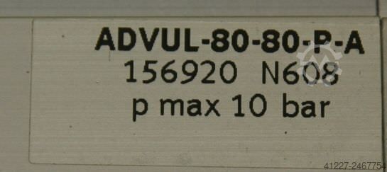 Pneumatische cilinder Festo ADVUL-80-80-P-A