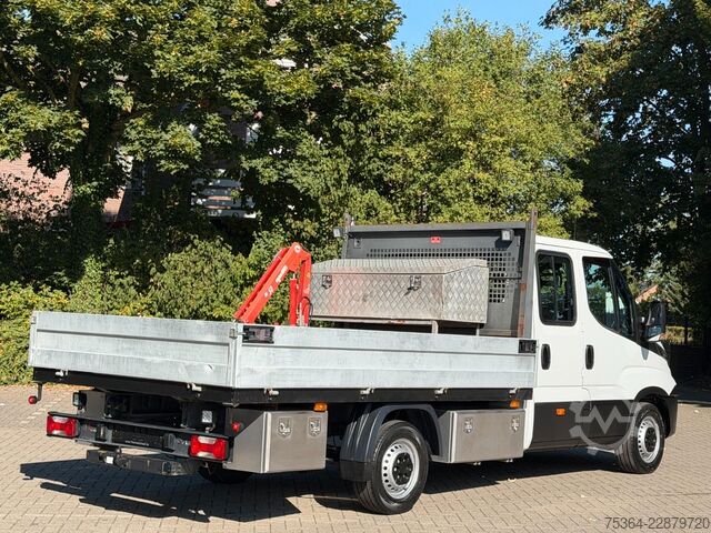Furgone pick-up IVECO Daily 35S12 Hpi Doppelkabine Pritsche Ahk Kran