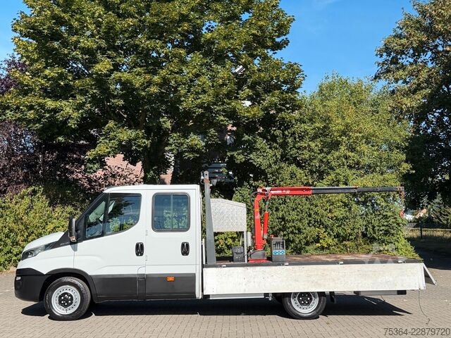 Furgone pick-up IVECO Daily 35S12 Hpi Doppelkabine Pritsche Ahk Kran