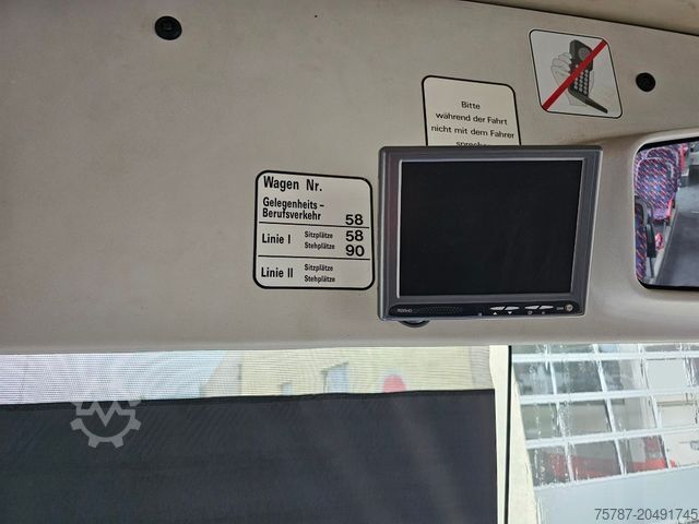 Articulated bus MERCEDES-BENZ O 530 G, Gelenkbus, 3 Achser, Retarder