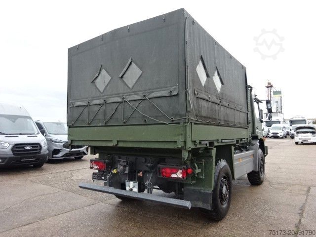 Flatbed truck with tarp MERCEDES-BENZ 1018 Atego II 4x4 Pritsche/ Plane