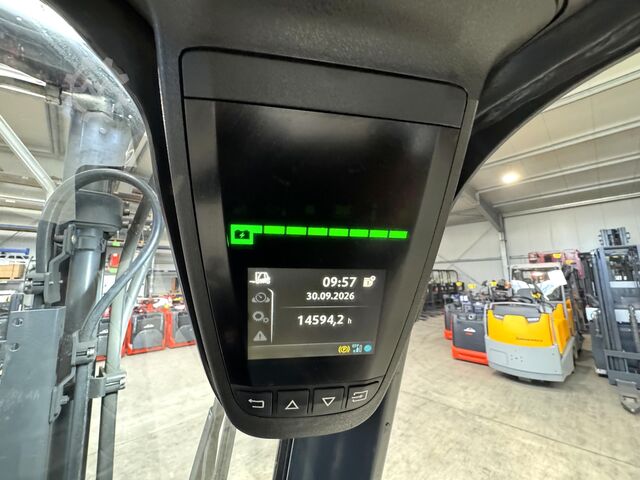 Batteria del 2021, manutenzione eseguita e controllo di sicurezza (UVV) valido fino a 10/2027. Linde E 16L