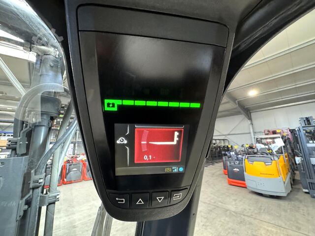 Batteria del 2021, manutenzione eseguita e controllo di sicurezza (UVV) valido fino a 10/2027. Linde E 16L