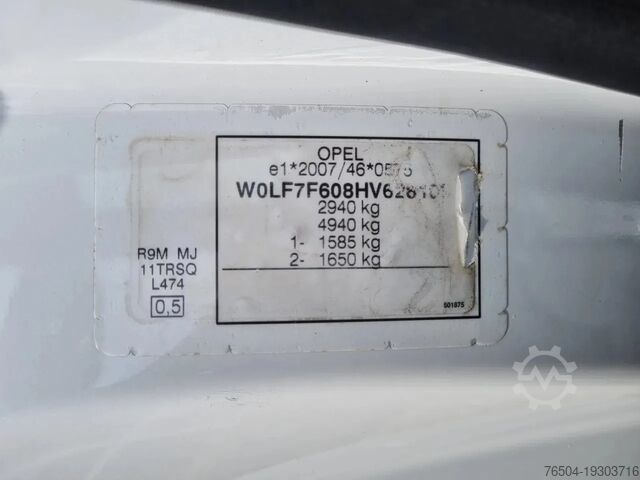 Kisteherautó dupla kabinos Opel VIVARO-B L2 Dubbele Cabine 6 Zits 1.6 CDTI 95 P...