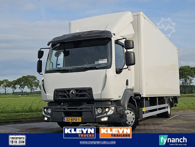 Gesloten bak RENAULT D 210 11.9T AIRCO TAILLIFT