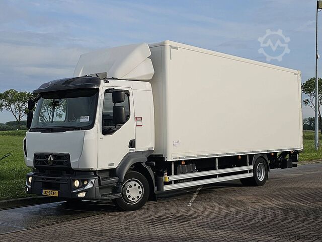 Gesloten bak RENAULT D 210 11.9T AIRCO TAILLIFT