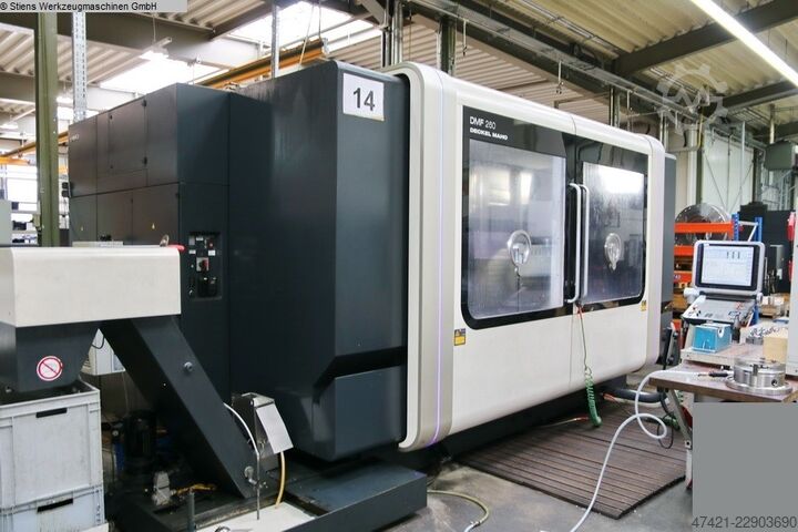 Verplaatsbare kolomfreesmachine DECKEL MAHO DMF 260 New Design