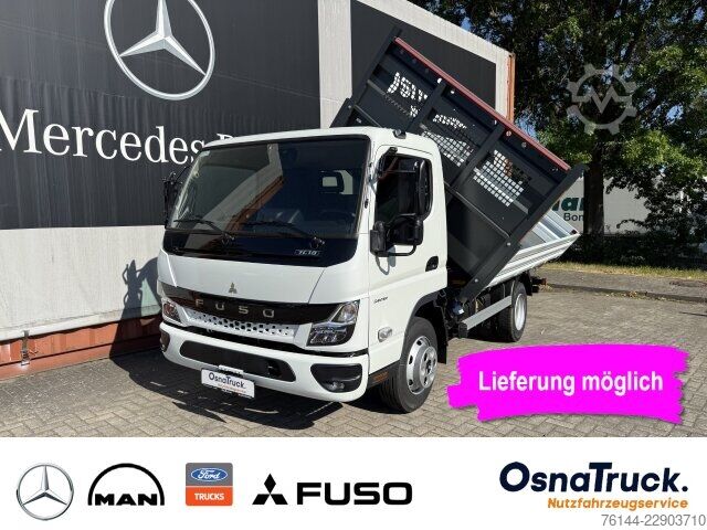 Fourgon benne basculante FUSO Canter 7C18 3-Seitenkipper Klima,Nutzlast 3800KG