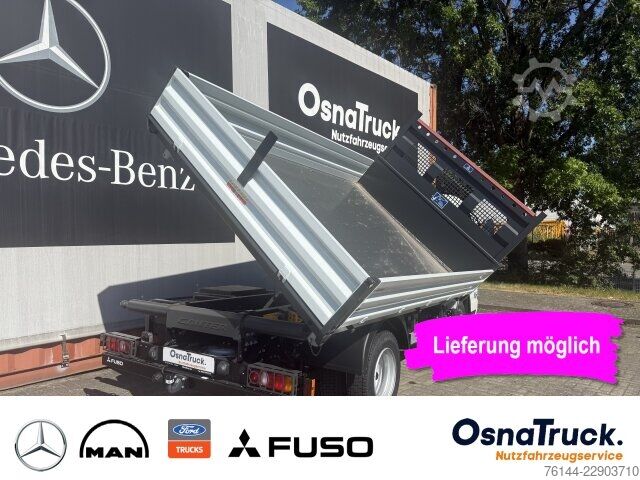 Fourgon benne basculante FUSO Canter 7C18 3-Seitenkipper Klima,Nutzlast 3800KG