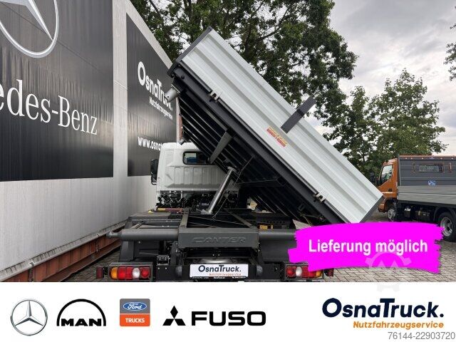 Fourgon benne basculante FUSO Canter 7C18 3-Seitenkipper Klima,Nutzlast 3800KGBC