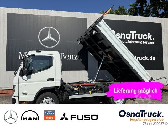 Fourgon benne basculante Mitsubishi Canter 7C18 3-Seitenkipper Klima,Nutzlast 3800KG