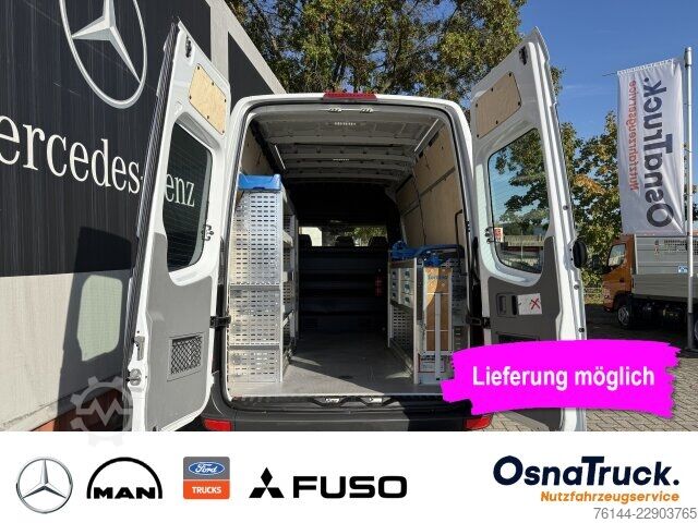 Fourgon tôlé Mercedes-Benz Sprinter 314 BT mittellang L2H2 WerkstatteinrichBC