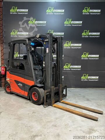 Elektrisk 4 -hjulet gaffeltruck Linde E20-01