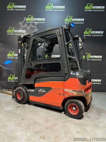 Elektrisk 4 -hjulet gaffeltruck Linde E20-01