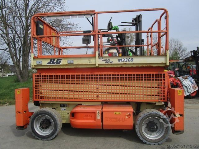 Sakse lift JLG M3369 - 4x4 - 10m Plattformhöhe